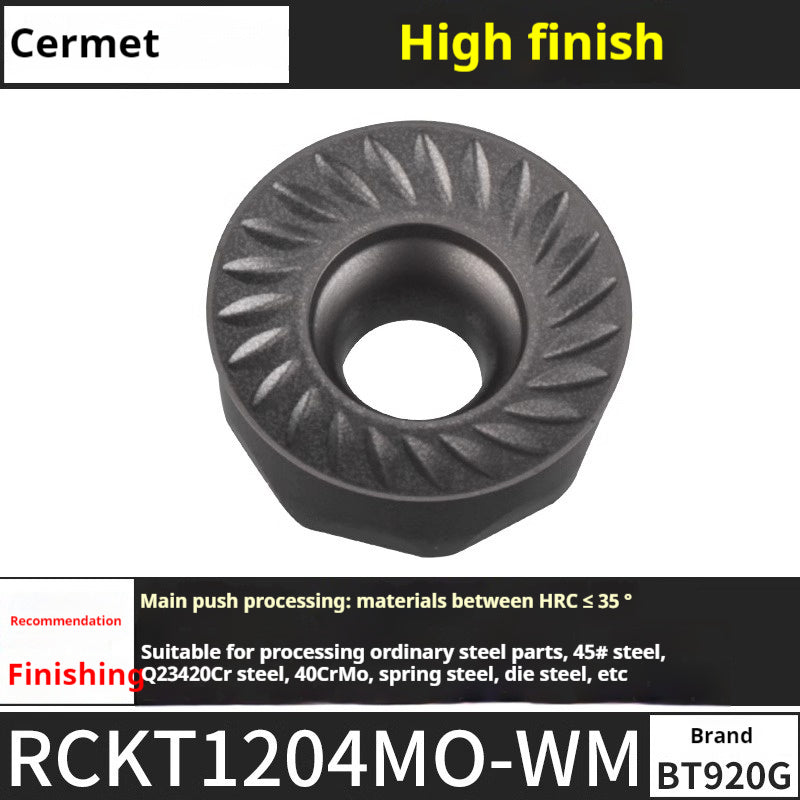 2036-CNC milling inserts, RPMW carbide R5 machining center, R4 milling machine, R6 milling inserts, RPMT round cutter cutters Shandong Denso Pricision Tools Co.,Ltd.